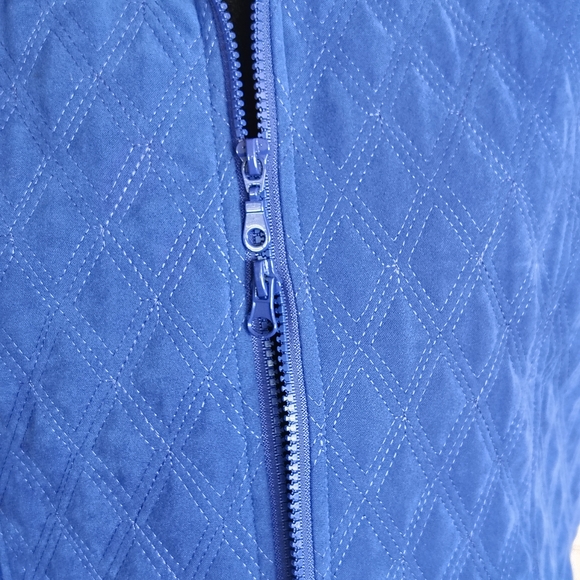 Nomadic Traders Royal Blue Quilted Vest - Picture 8 of 11